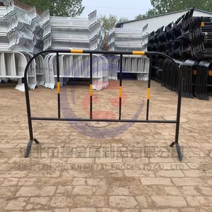 Precio bajo de fábrica Barrera de control de multitudes Valla temporal recubierta de polvo para multitud de conciertos - Product Image 1