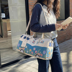 <span class=keywords><strong>Sac</strong></span> <span class=keywords><strong>de</strong></span> voyage décontracté grande capacité, imperméable et durable en PU, avec séparation sec-humide, design tendance <span class=keywords><strong>de</strong></span> haute qualité, <span class=keywords><strong>sac</strong></span> <span class=keywords><strong>de</strong></span> sport - Product Image 2