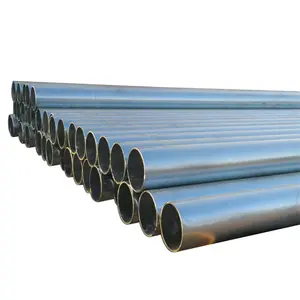 Q195 Q235 Q345 Gi Galvanized Culvert Pipe Metal Culvert Pipe Length 6 12m Galvanized Steel Pipe
