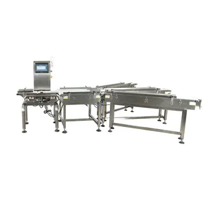 NG-709-3 High-speed and High-precision Digital Automatic Check Weigher Machine/sorting machine for fish/meat