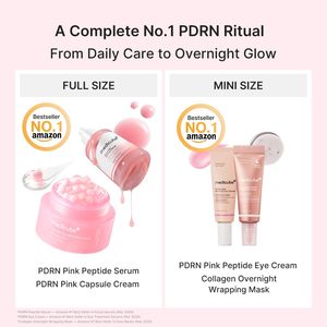 Set de Regalo medicube PDRN Glow <span class=keywords><strong>Ritual</strong></span>, Colágeno, Retinol y Péptidos para una Piel Firme y Radiante, Suero y Crema Tamaño Completo, Mini Crema y Mascarilla para Ojos - Product Image 4