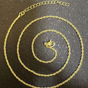 Dropshipping Custom Trendy 18K Gold Plated Stainless Steel Chain <b>Necklace</b> Hammer Design <b>for</b> <b>Men</b> Women Party Festival Gift - Product Image 1