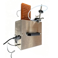 Pompe péristaltique semi-automatique, machine de remplissage de liquides micro-dosés pour huile, parfum, alcool (1 ml, 3 ml, 0,5 ml)