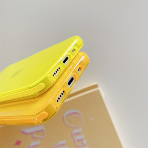 Funda de teléfono a prueba de golpes, colorida y transparente, fluorescente, neón, para <span class=keywords><strong>iPhone</strong></span> 14, 13, 12, 11 Pro, Max, X, XS, XR, 7, 8 Plus - Product Image 6