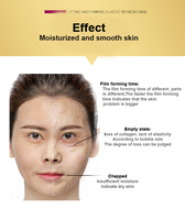Masque en poudre lyophilisée de protéase pour le raffermissement de la peau coréenne, salon de beauté, rajeunissement de la peau, anti-âge, lifting, raffermissement, lignes légères