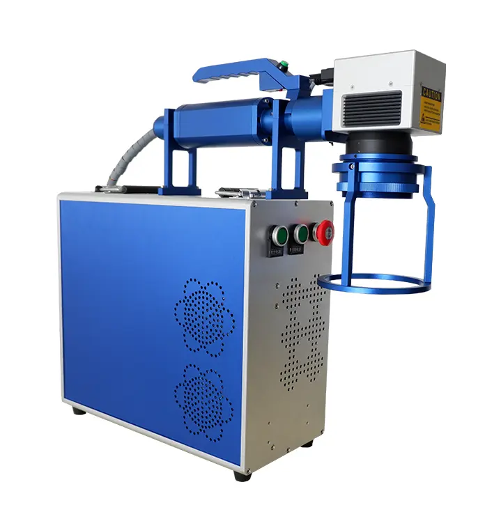 공장 일반 산업 기기 레이 커스 50w 섬유 레이저 조각 기계 마킹 기계 금속 마킹 용 20W 30W