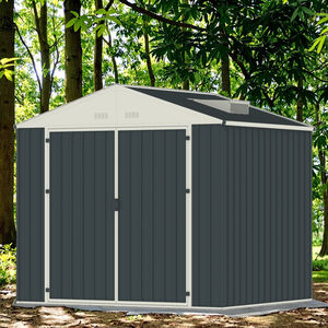 EG0806-H175-2H-W6 de rangement pour cabanon d'extérieur 8x6 <span class=keywords><strong>en</strong></span> métal - Product Image 3