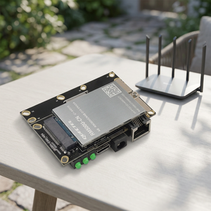 บอร์ด Gigabit Ethernet 5G CPE รุ่น FS141-2 ปราศจากสารตะกั่ว วัสดุฐาน HASL FR-4 ความหนาทองแดง 0.5-1 ออนซ์ สำหรับอุปกรณ์ IoT - Product Image 1