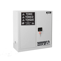 Armoires de stockage de produits chimiques toxiques personnalisables SAI-U FM blanches, fournies par des usines de fabrication chinoises SC0030W 30Gal