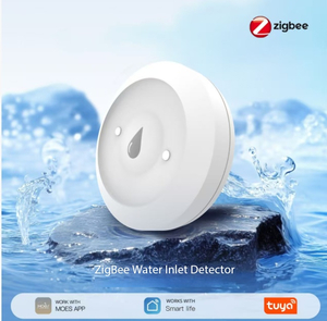 Alarma de Fugas de Agua ZigBee, <span class=keywords><strong>Sensor</strong></span> Inteligente de Fugas <span class=keywords><strong>con</strong></span> Control Remoto a través de la Aplicación Graffiti Smart Home - Product Image 1