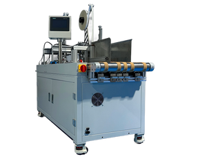 Carton giấy bao bì nhựa phi tiêu chuẩn hoàn toàn tự động hai mặt băng gắn bó máy/rách máy - Product Image 5