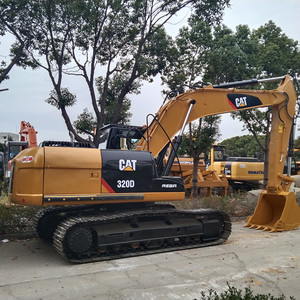 รถขุด CAT 320D ขนาด 20 ตัน พร้อมบุ้งกี๋ขุดขนาด 1 ลูกบาศก์เมตร รถขุดตีนตะขาบ cat320d มือสอง - Product Image 1