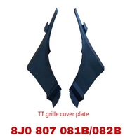 Pour Audi TT 2008-2015, cache de calandre avant, OE 8J0807081B 8J0807082B, polypropylène, garniture noire, remplacement direct