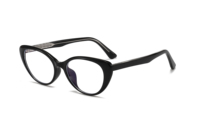 Lunettes anti-lumière bleue BK 99027O, monture CP TR œil de chat, transparentes roses, pour femmes, verres clairs, anti-fatigue oculaire, lunettes de mode pour ordinateur