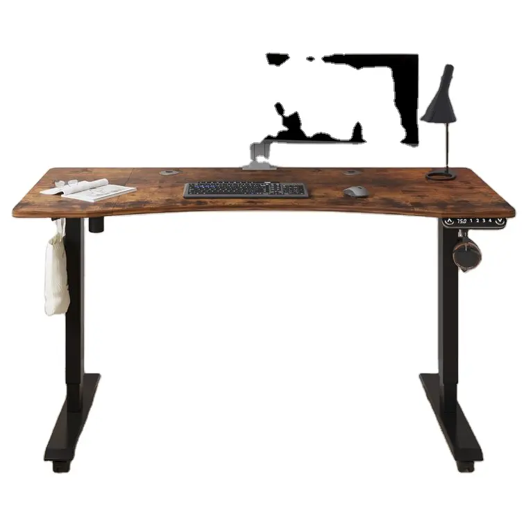 Alta Qualidade Atacado Stand up Desk com Splice Board Mesa Altura Ajustável Home Office Sit Stand Up Desk