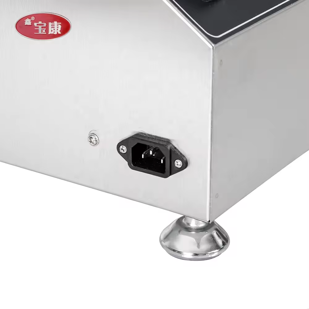 Produktbild von YJINGRUI Elektrischer Saucenspender – 2,5 L, 600 W, 304 Edelstahl, 6 Temperaturstufen (30–85 °C). Für Ketchup, Käsesoße, Karamell, Schokolade. Inkl. 2 Reinigungsbürsten.