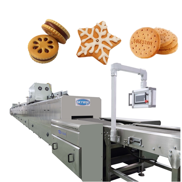 Electrical Gas Diesel Tunnel Oven For Biscuits Other Snack Machines Baking Oven