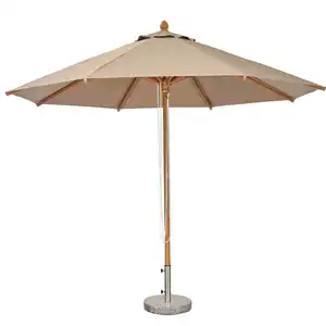 Heavy Duty Big Size Large Parasols Umbrellas Outdoor Sun Shade Garden Beach Umbrella