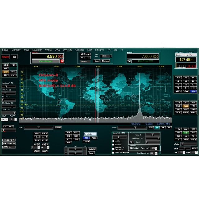 Odyssey 2 Pro Transceiver Dual 16-Bit Direct Sampling 2-Channel SDR Receiver Amateur Radio Station