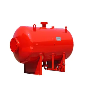 Sistema de espuma de tanque de vejiga Horizontal, equipo de espuma de 3000 litros