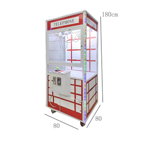 Máquina de garras operada con monedas para autobús de viaje con luces intermitentes para parque de atracciones, juego de arcade para varios jugadores, máquina de premios - Product Image 5