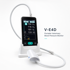 <span class=keywords><strong>Misuratore</strong></span> di <span class=keywords><strong>Pressione</strong></span> Sanguigna <span class=keywords><strong>Digitale</strong></span> Veterinario per Cani e Gatti, Portatile con Bracciali Multi-Misura e Monitoraggio della Frequenza Cardiaca - Product Image 5