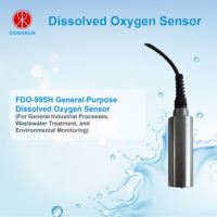 4-20mA RS485 Optical Dissolved Oxygen Sensor 0-20mg/L Range 0.01mg/l Resolution 0-120% Saturation CE SIL Certified for Water