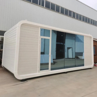Cabines modulaires de style simple de haute qualité, maisons conteneurs de type excellent, maison-cabine Apple, chambre capsule, maisons préfabriquées