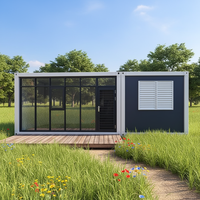 Maison préfabriquée en conteneur de haute qualité, écologique, design contemporain pour appartement et hôtel, construction en acier