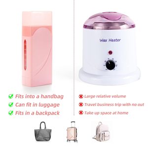 Kit riscaldatore elettrico a <span class=keywords><strong>cera</strong></span> da donna per la depilazione del corpo del viso Roll-on scaldacero in <span class=keywords><strong>cera</strong></span> <span class=keywords><strong>di</strong></span> <span class=keywords><strong>zucchero</strong></span> Plug per piedi mani aree bersaglio - Product Image 5