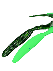 Señuelo de Pesca Lure Shark, 1 Pieza, Cola Rizada <span class=keywords><strong>Grande</strong></span>, PVC, Señuelos Suaves |   Cebos de Pesca Biónicos en Forma de <span class=keywords><strong>Gusano</strong></span> |   Cebo para Pesca en Aguas Medias |   Pesca Efectiva de Bagres Negros - Product Image 4