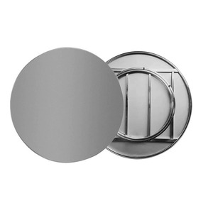 Stainless Steel Round Turntable <b>Table</b> <b>Foldable</b> Outdoor Barbecue Snack <b>Table</b> Small Canteen Dining <b>Table</b> - Product Image 1