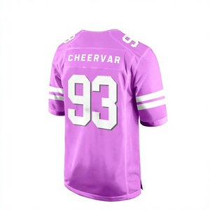 Maillot de football unisexe à séchage rapide et respirant, coupe ajustée, style baseball, vêtements de sport, couleur personnalisée pour l'entraînement au football - Product Image 2