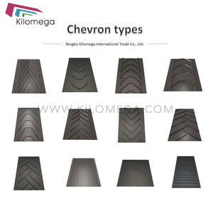 15mm Chevron profil hilal 6mm-20mm Cleat <span class=keywords><strong>Y</strong></span> şekli özel Antiskid balıksırtı desen konveyör bant sıçradı - Product Image 2