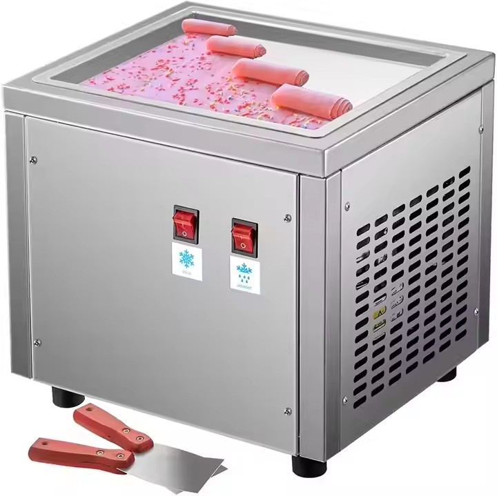 Commercial Ice Roll Maker - Stir-Fried Ice Cream Machine