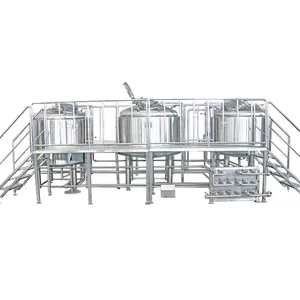 5BBL 10BBL 15BBL 20BBL mikro bira bira fermantasyon ekipmanları ticari bira mayalama ekipmanı