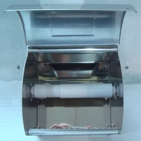 Accessoires de toilette publics commerciaux porte-serviettes en papier en acier inoxydable avec porte-savon distributeur automatique de papier découpé