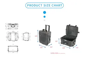 ราคาขายส่งคุณภาพสูง IP67 กันน้ําพลาสติกแข็งสําหรับอุปกรณ์