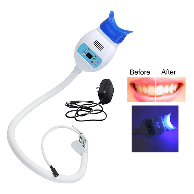 Portable Mobile Laser Teeth Whitening Lamp Machine Professional Teeth Whitening Gel Kit for Lamp