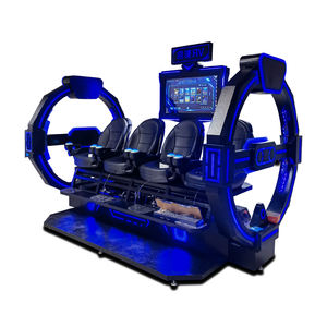 ... <span class=keywords><strong>Simulador</strong></span> de vuelo caliente 9d VR juego de disparos 4 asientos máquina de realidad virtual con pantalla HD - Product Image 6