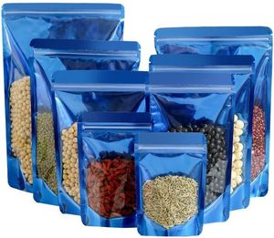 Sacs sous vide à fermeture éclair en aluminium de qualité alimentaire imprimés sur mesure pour épices et assaisonnements, vente en gros OEM/ODM - Product Image 1