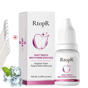 Rtopr Natuurlijke Extract Mint Tanden Whitening Serum Verwijderen Vlekken En Verhelderende Tandplak Tanden Cleaner Liquid