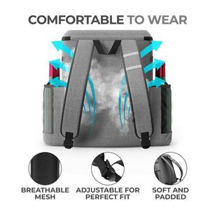 Custom Large Capacity Lightweight <b>Cooler</b> <b>Backpack</b> Bag Multifunctional Waterproof for Picnic Camping Lunch Promotional Item - Product Image 5