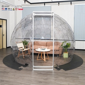 Dôme géodésique en polycarbonate ultra-transparent pour observation des étoiles, 10m, 12m, glamping - Product Image 3