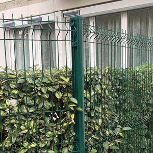 Valla Decorativa 3D para Jardín con Marco de Acero Galvanizado, Puerta de Alambre Soldado Ecológica y Duradera para Entrada de Vehículos - Product Image 2