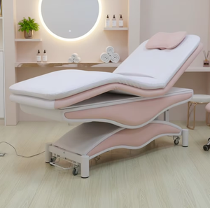 New Feature Three Motor Electric Massage Beauty <b>Bed</b> Pink Luxury Design for Beauty Salon - Product Image 2