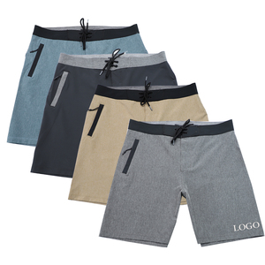 Shorts de Sport d'Été 4 Voies Extensibles, Uni à Séchage Rapide <span class=keywords><strong>pour</strong></span> Hommes – Idéaux <span class=keywords><strong>pour</strong></span> Plage, Surf, Course, Natation, mi-Longs, Personnalisables <span class=keywords><strong>pour</strong></span> la Salle de Sport - Product Image 1