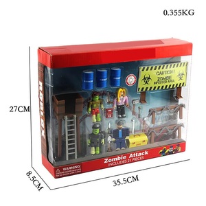 1 กล่อง ของเล่นตุ๊กตาจิ๋วซอมบี้โจมตี - Product Image 3