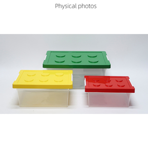 Hộp Nhựa Đựng Đồ Chơi Trẻ Em SHIMOYAMA, Màu Vàng, Có Nắp - Product Image 5