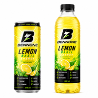 Boissons énergisantes pétillantes prébiotiques avancées à faible teneur en glucides, fabrication OEM, MOQ flexible, prix bas, vente en gros